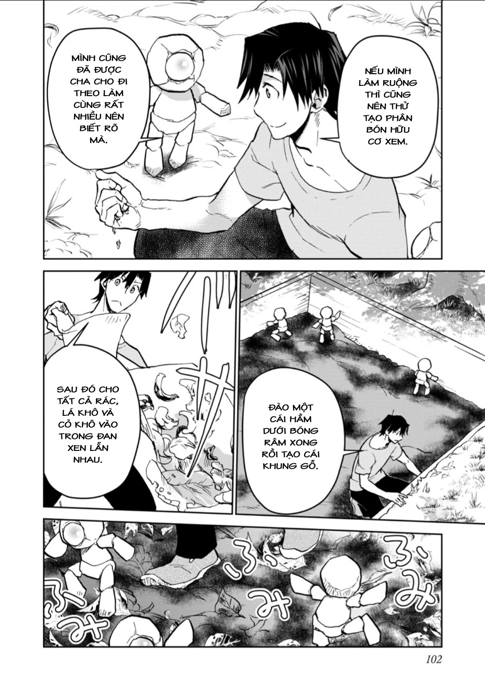 Isekai Ni Otosaretara... Jouka Wa Kihon! - Rơi Vào Dị Giới, Tôi Chủ Yếu Đi Thanh Tẩy! Chapter 13 - Trang 2