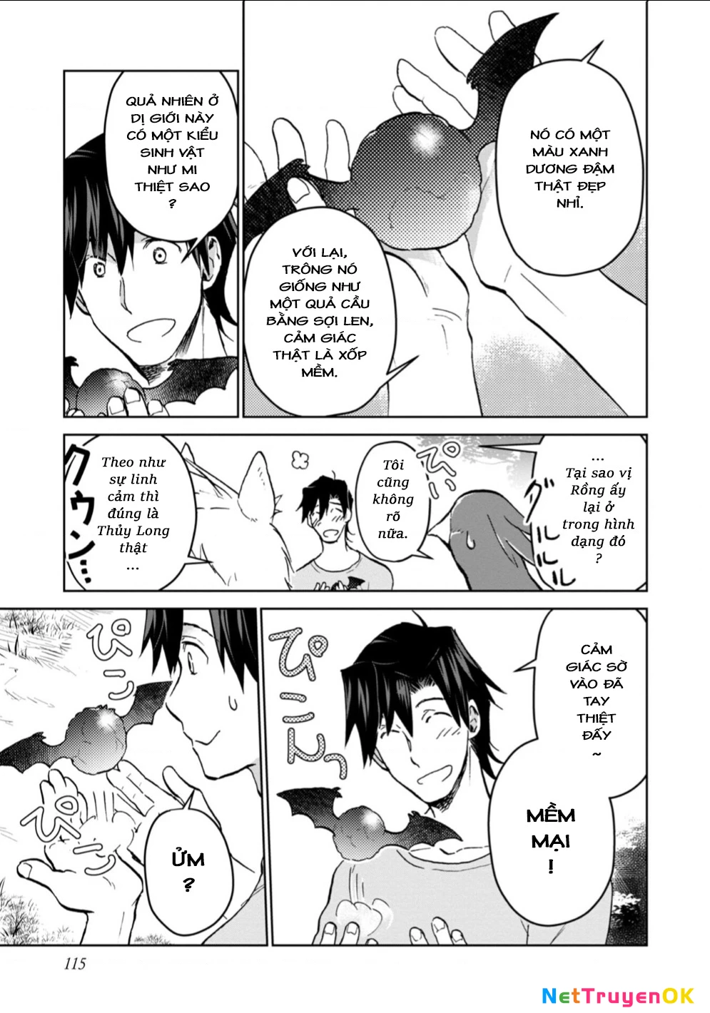 Isekai Ni Otosaretara... Jouka Wa Kihon! - Rơi Vào Dị Giới, Tôi Chủ Yếu Đi Thanh Tẩy! Chapter 13 - Trang 2