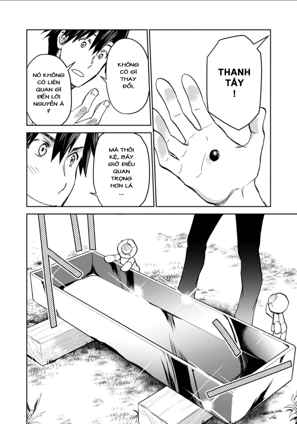 Isekai Ni Otosaretara... Jouka Wa Kihon! - Rơi Vào Dị Giới, Tôi Chủ Yếu Đi Thanh Tẩy! Chapter 13 - Trang 2