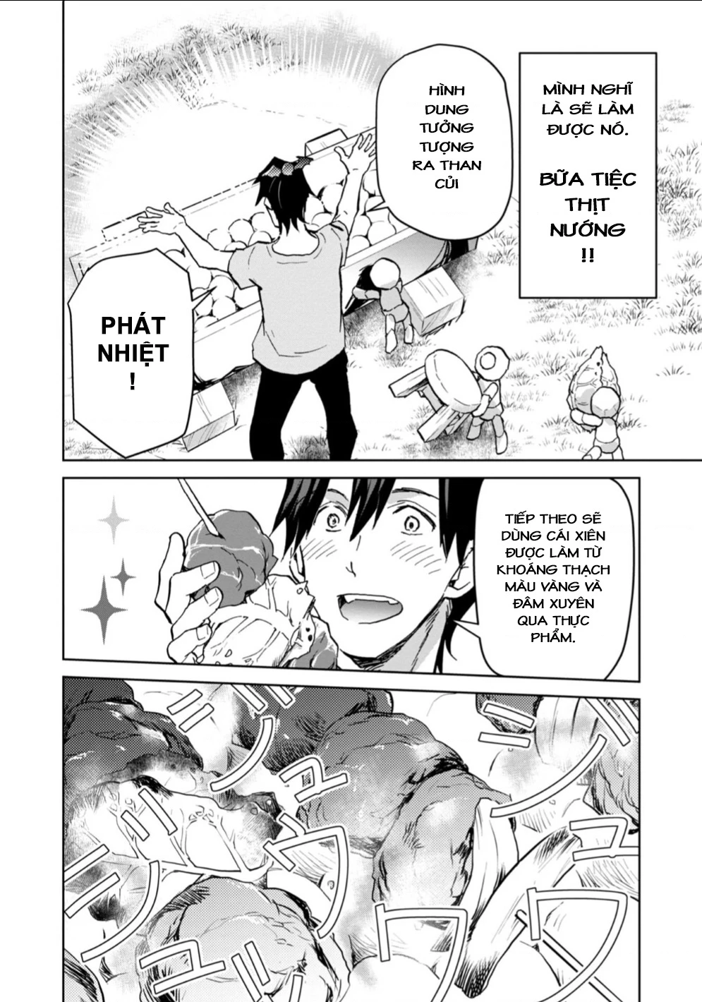 Isekai Ni Otosaretara... Jouka Wa Kihon! - Rơi Vào Dị Giới, Tôi Chủ Yếu Đi Thanh Tẩy! Chapter 13 - Trang 2