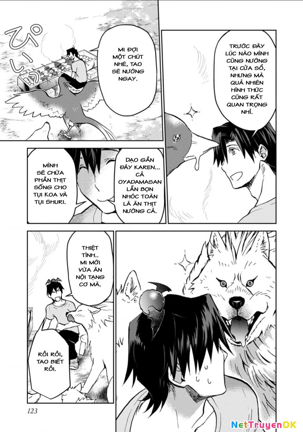 Isekai Ni Otosaretara... Jouka Wa Kihon! - Rơi Vào Dị Giới, Tôi Chủ Yếu Đi Thanh Tẩy! Chapter 13 - Trang 2