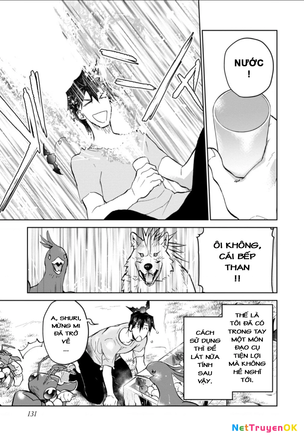 Isekai Ni Otosaretara... Jouka Wa Kihon! - Rơi Vào Dị Giới, Tôi Chủ Yếu Đi Thanh Tẩy! Chapter 13 - Trang 2