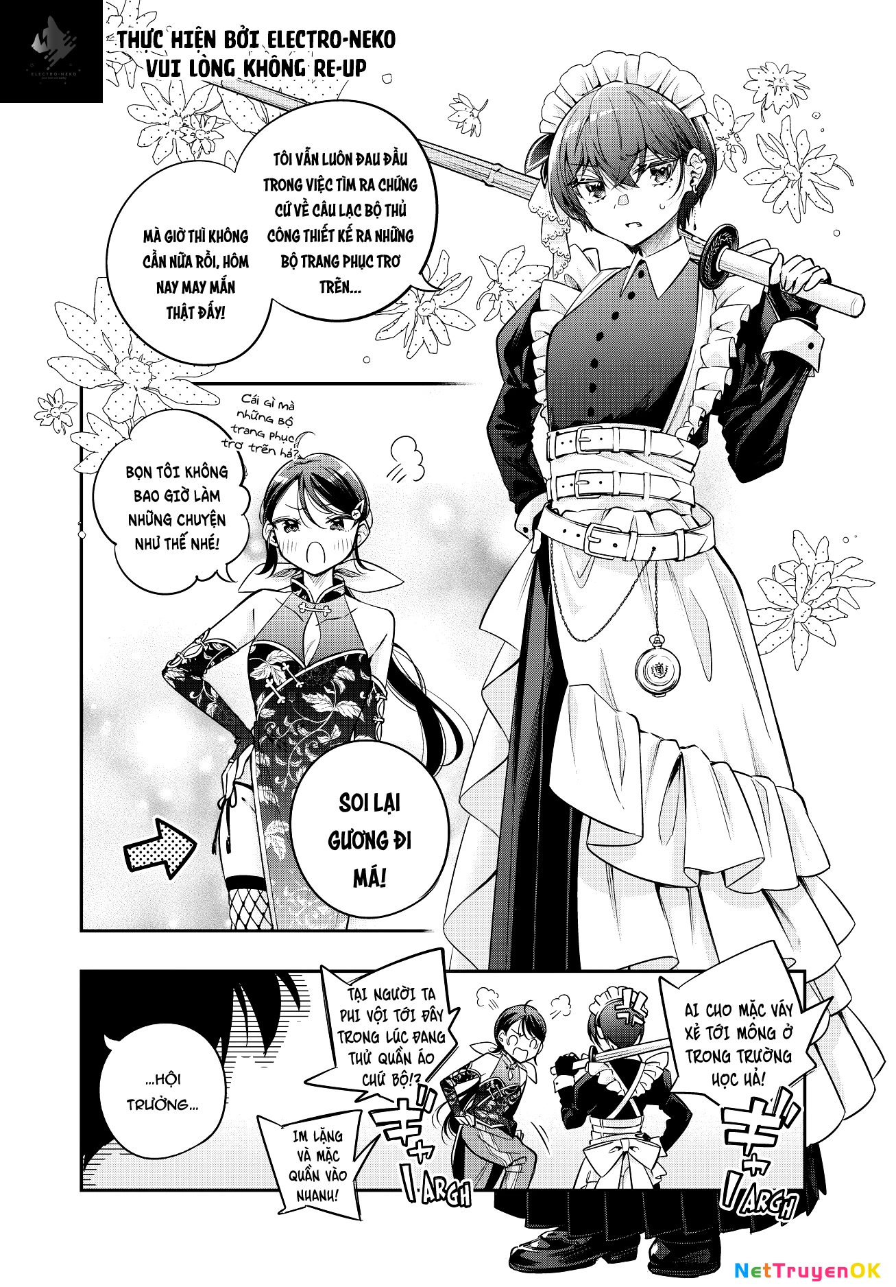 Arya-san bàn bên thi thoảng lại thả thính tôi bằng tiếng Nga Chapter 49 - Trang 3