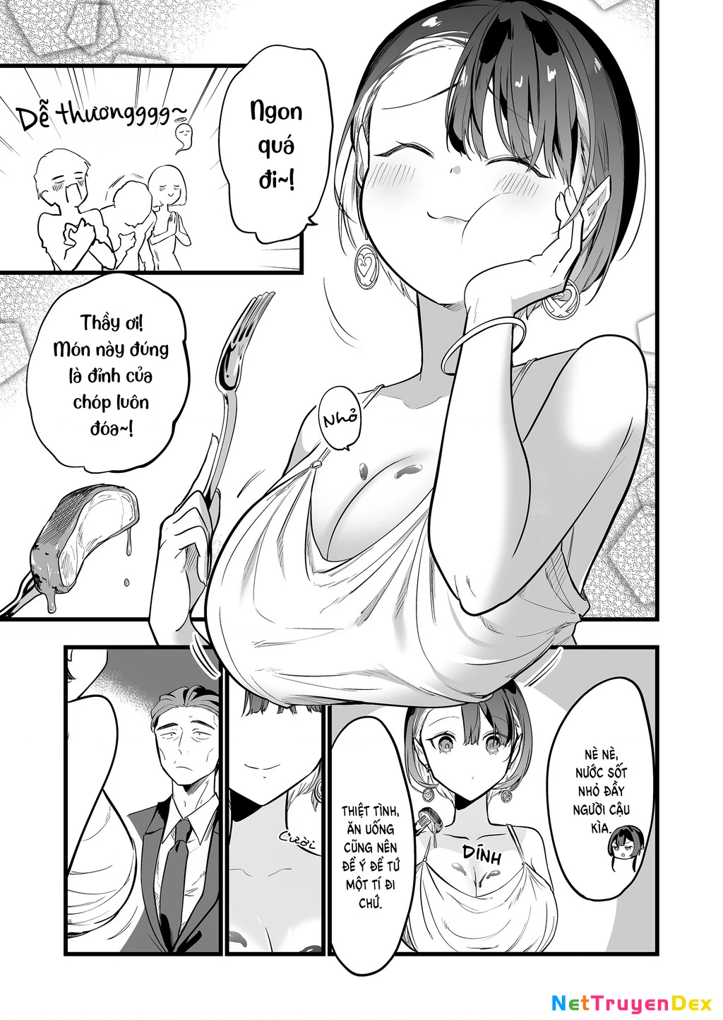 Con Quái Vật Mà Tôi Dạy Dỗ Năm Xưa Đã Hóa Thành Một Thiếu Nữ Xinh Đẹp Và Đến Gặp Tôi. Chapter 24 - Trang 4