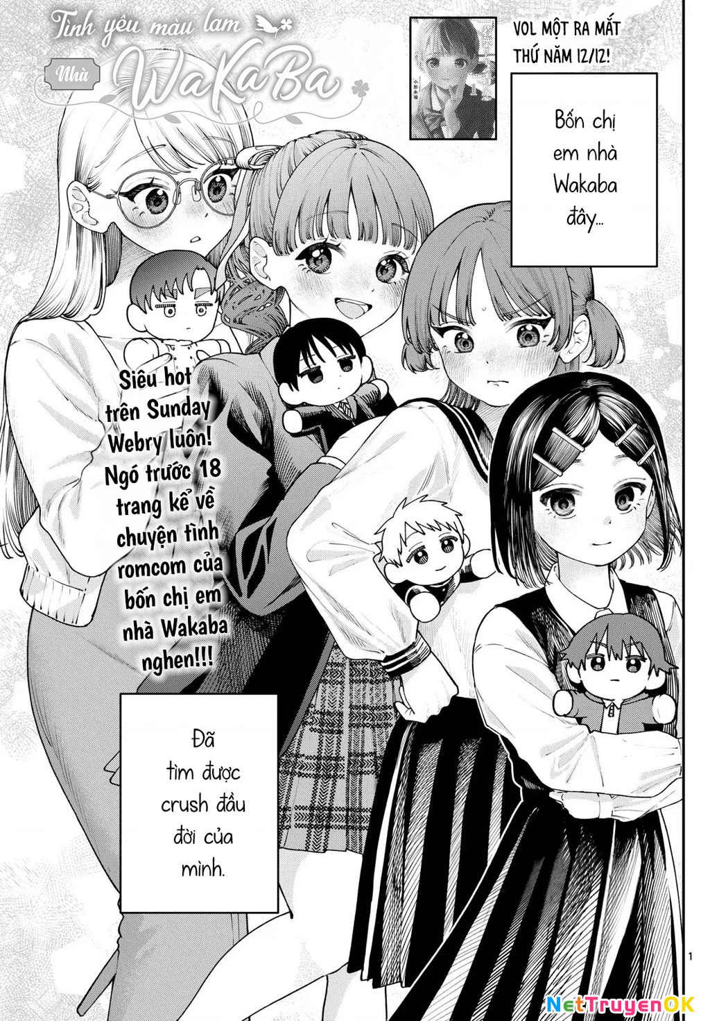 Tình yêu màu Lam nhà Wakaba Chapter 0 - Trang 2