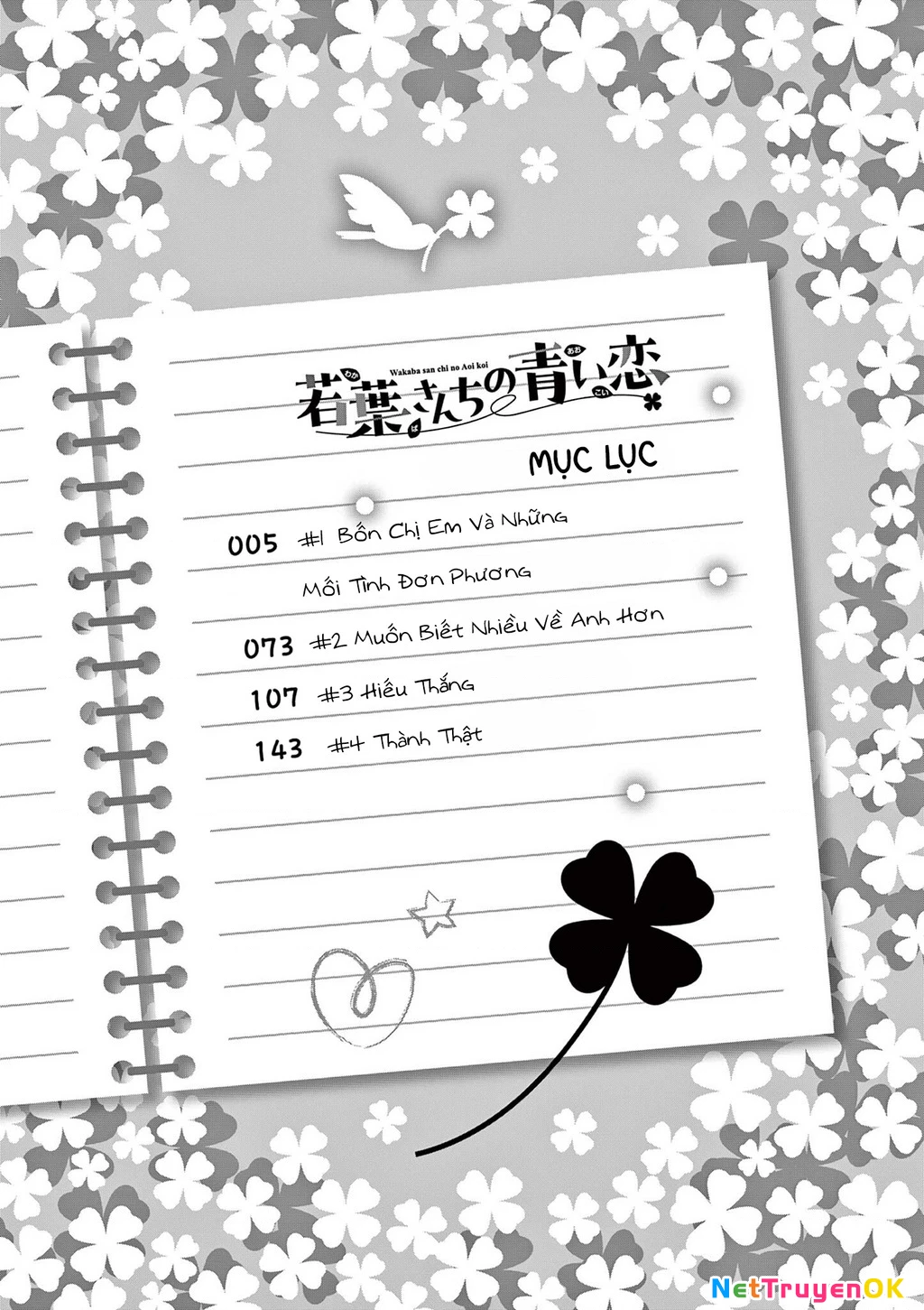 Tình yêu màu Lam nhà Wakaba Chapter 4.5 - Trang 2