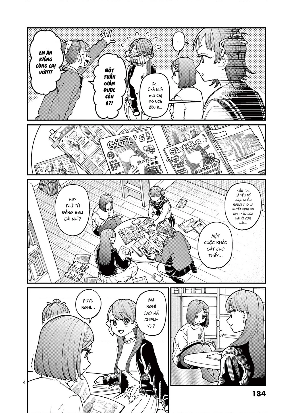 Tình yêu màu Lam nhà Wakaba Chapter 4.5 - Trang 2