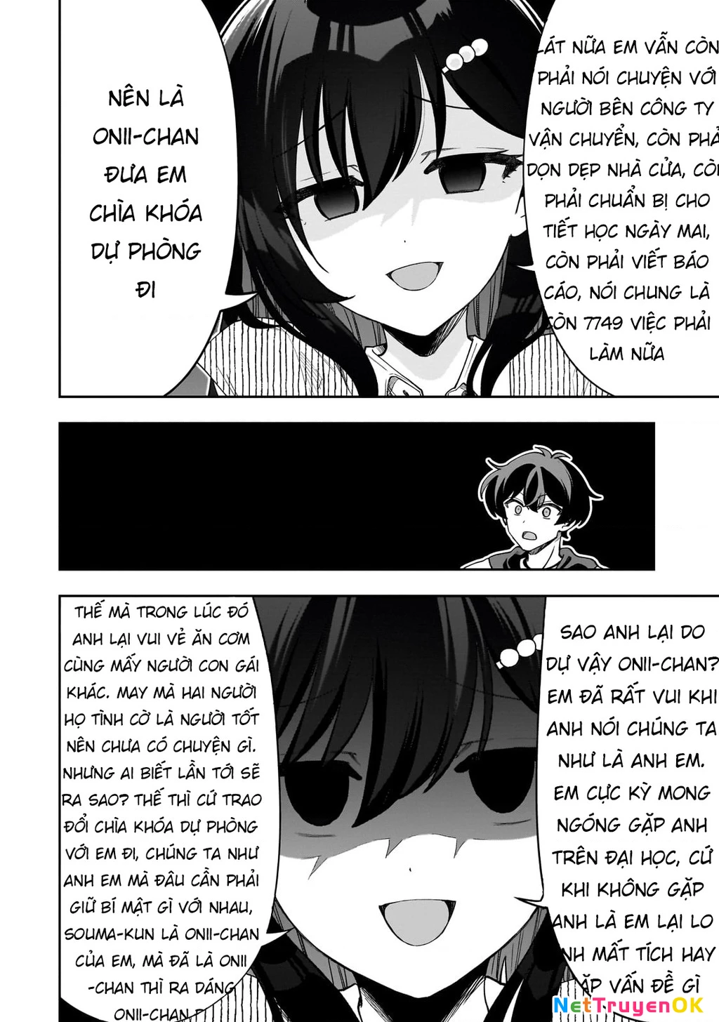 Net no "Oshi" to Real no "Oshi" ga Tonari ni Hikkoshite Kita Chapter 11 - Trang 2