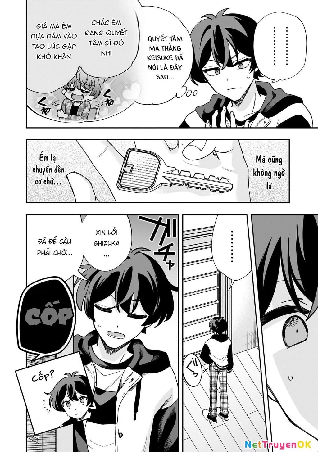 Net no "Oshi" to Real no "Oshi" ga Tonari ni Hikkoshite Kita Chapter 11 - Trang 2