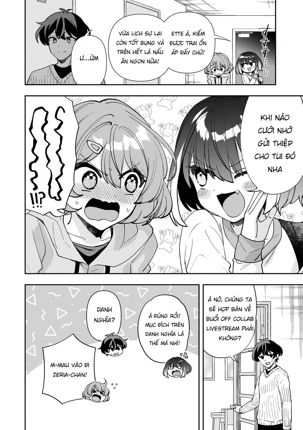 Net no "Oshi" to Real no "Oshi" ga Tonari ni Hikkoshite Kita Chapter 11 - Trang 2