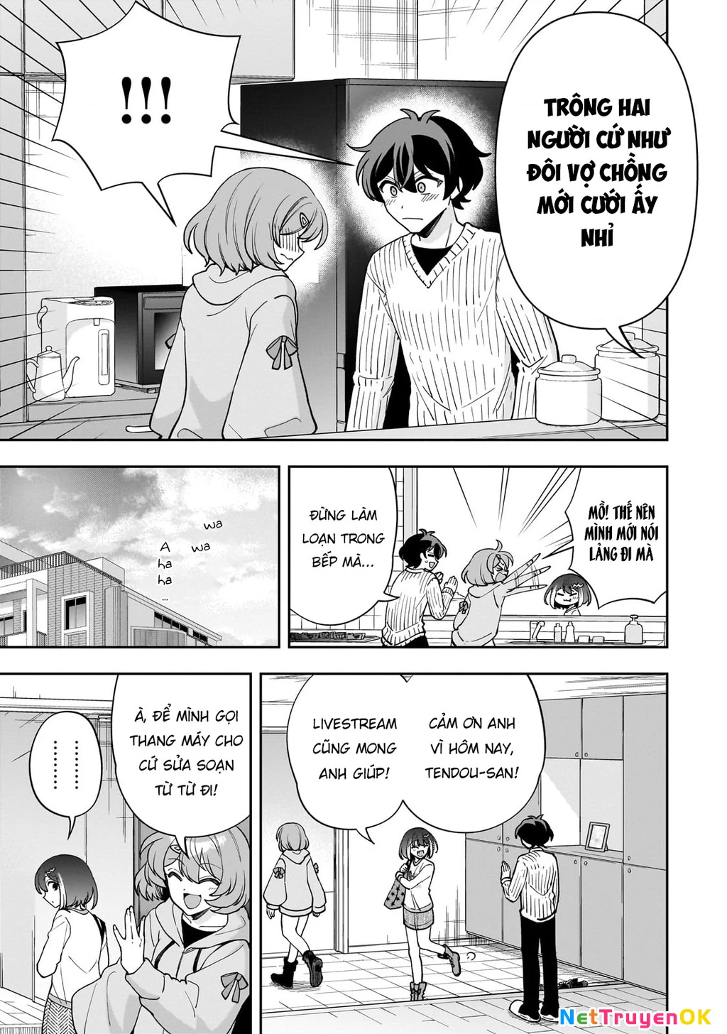 Net no "Oshi" to Real no "Oshi" ga Tonari ni Hikkoshite Kita Chapter 11 - Trang 2