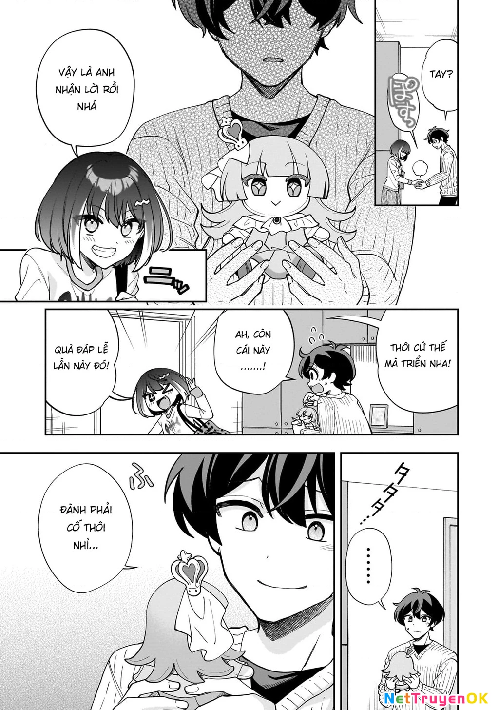 Net no "Oshi" to Real no "Oshi" ga Tonari ni Hikkoshite Kita Chapter 11 - Trang 2