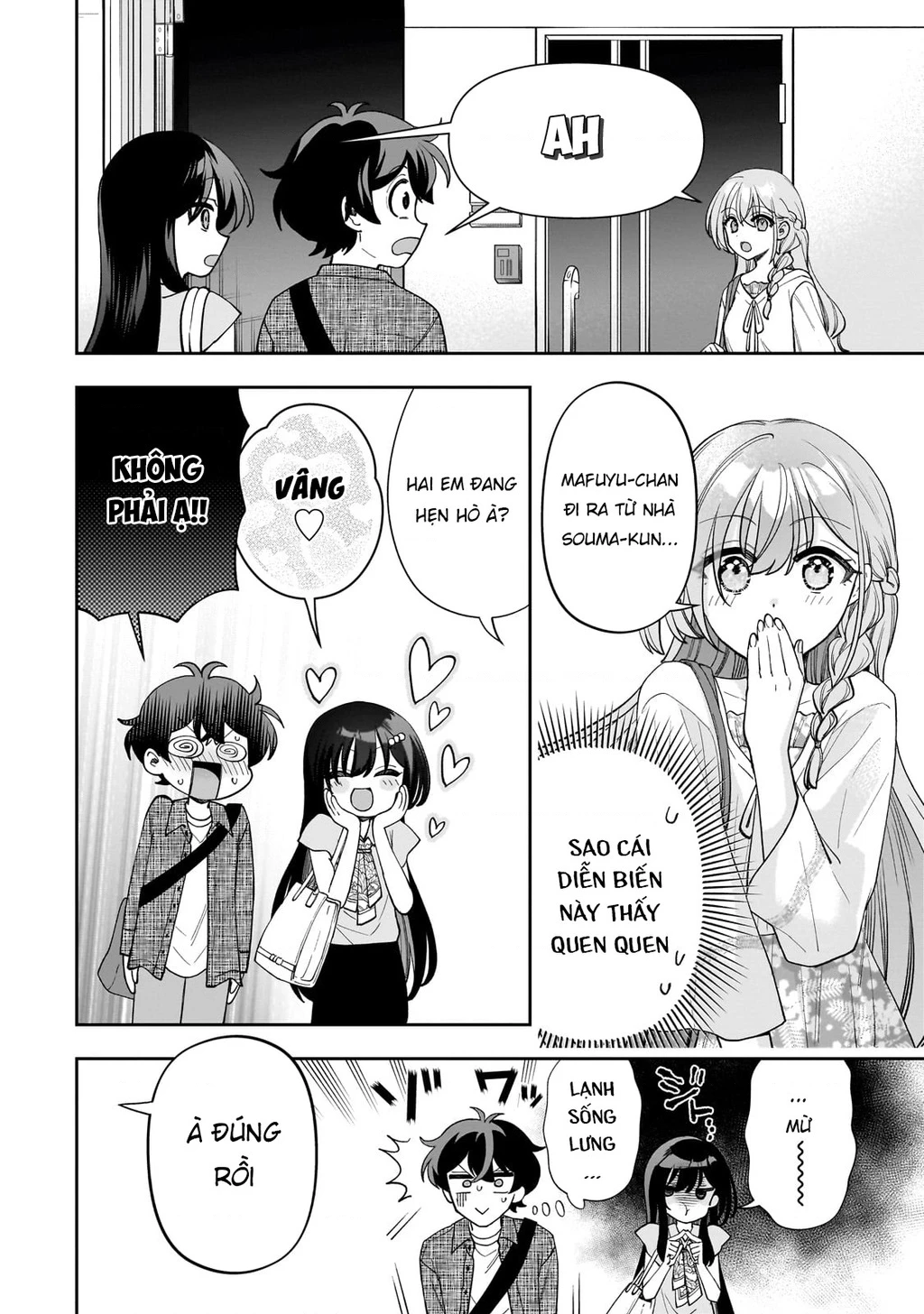 Net no "Oshi" to Real no "Oshi" ga Tonari ni Hikkoshite Kita Chapter 12 - Trang 2