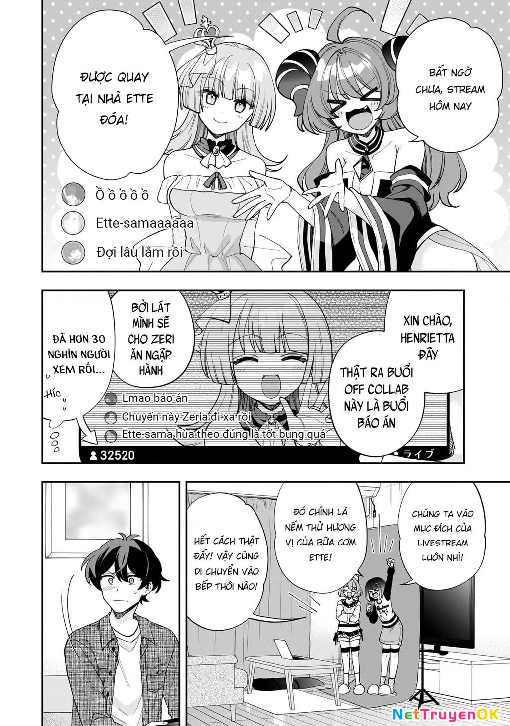 Net no "Oshi" to Real no "Oshi" ga Tonari ni Hikkoshite Kita Chapter 12 - Trang 2