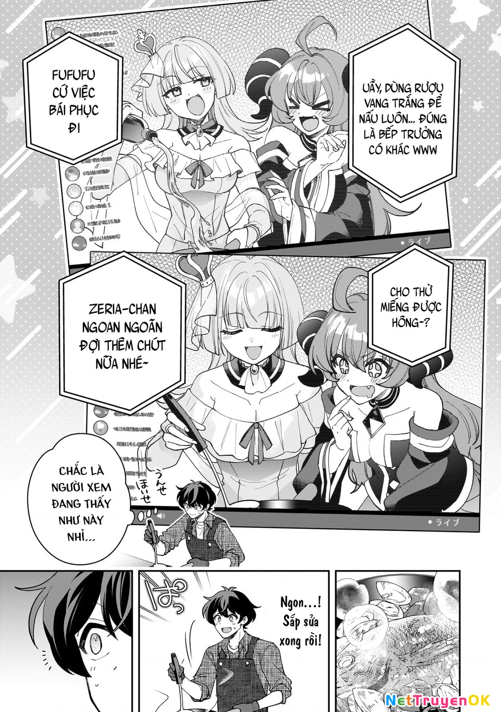 Net no "Oshi" to Real no "Oshi" ga Tonari ni Hikkoshite Kita Chapter 12 - Trang 2