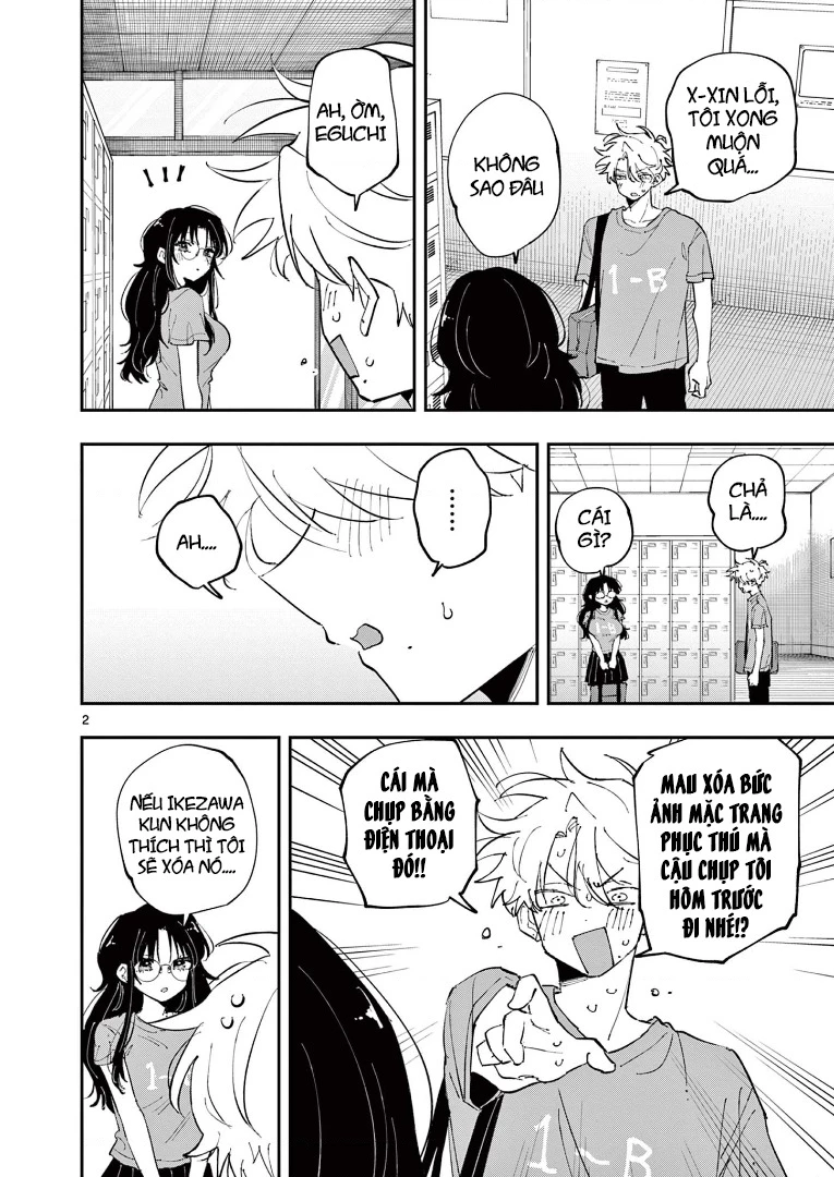 Nhỏ ngồi cạnh bên nhìn tôi với ánh mắt như vậy Chapter 33 - Trang 2