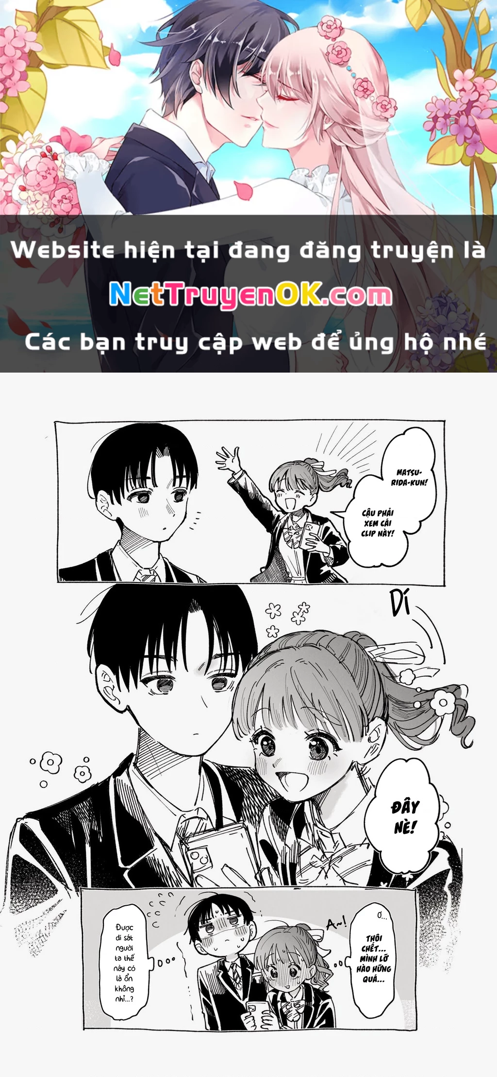 Tình yêu màu Lam nhà Wakaba Chapter 8.1 - Trang 2