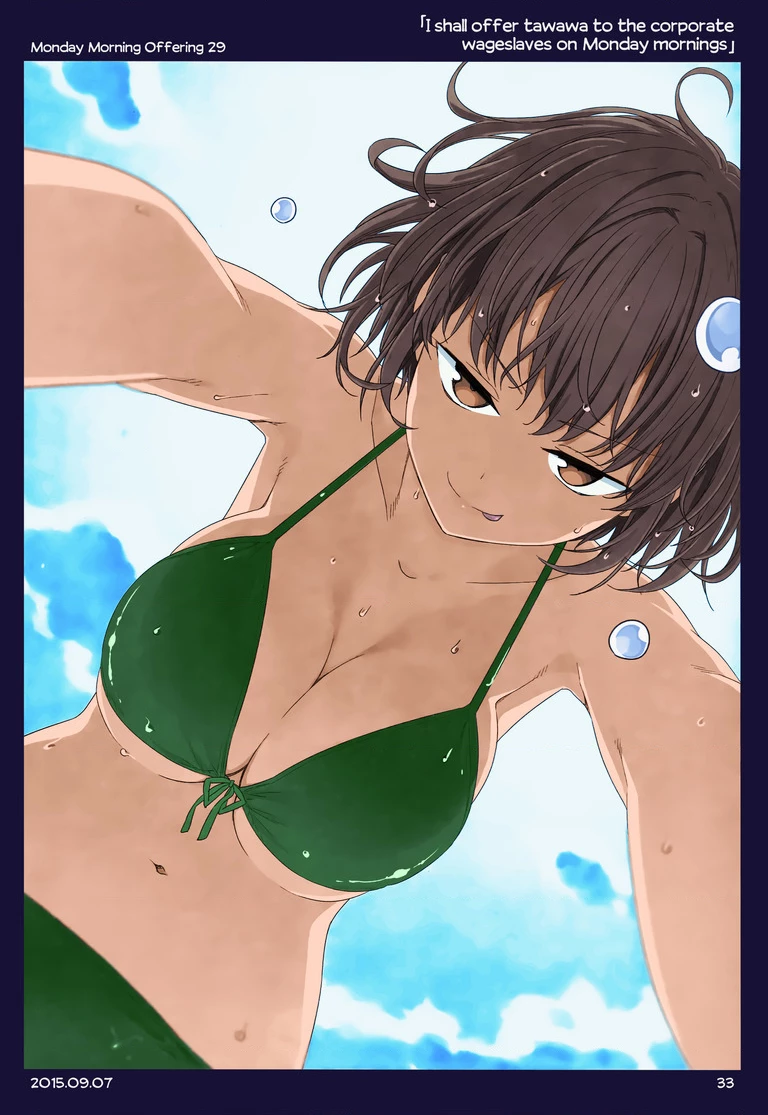 Tawawa on Monday - Art every Monday Chapter 1 - 100: Màu - Trang 2