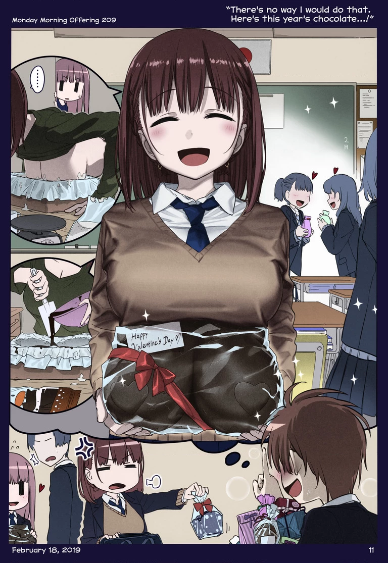 Tawawa on Monday - Art every Monday Chapter 301 - 400: Màu - Trang 2