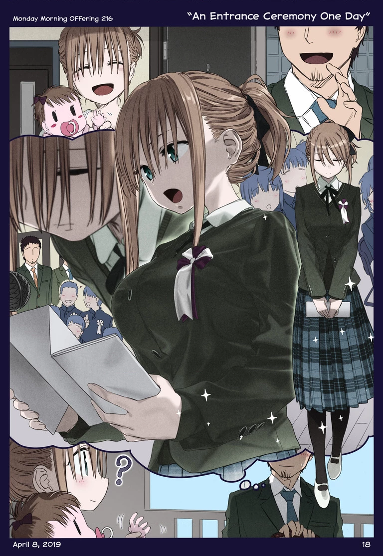 Tawawa on Monday - Art every Monday Chapter 301 - 400: Màu - Trang 2