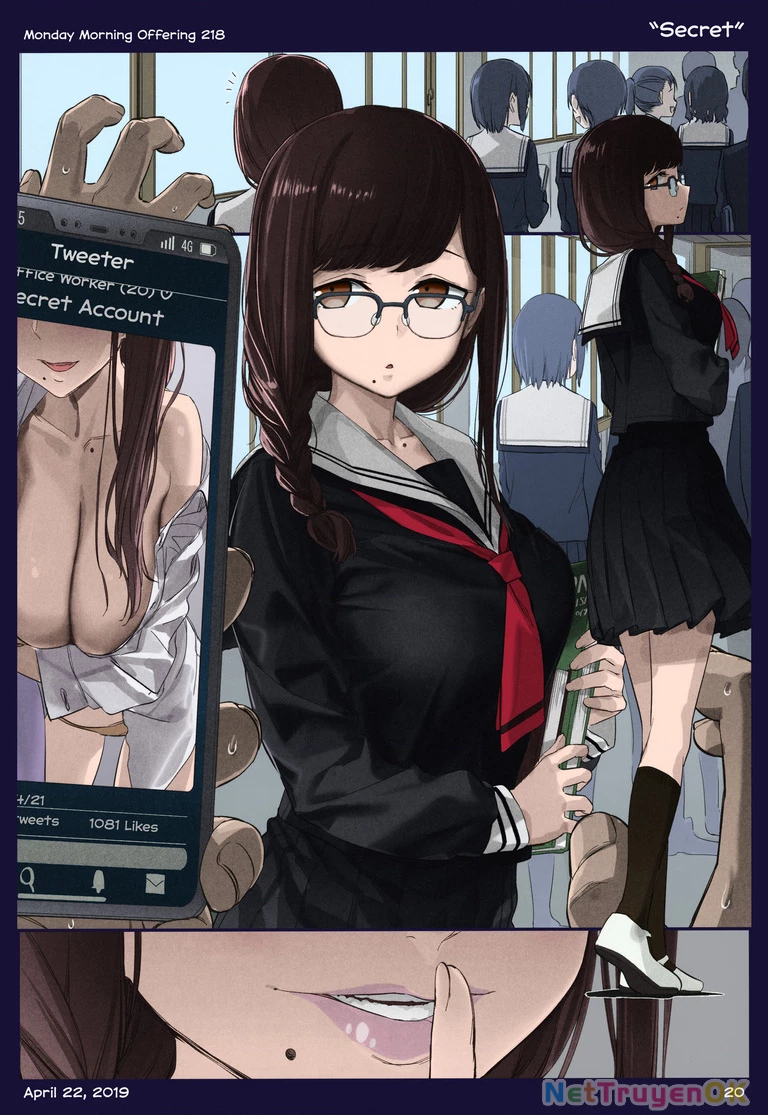 Tawawa on Monday - Art every Monday Chapter 301 - 400: Màu - Trang 2