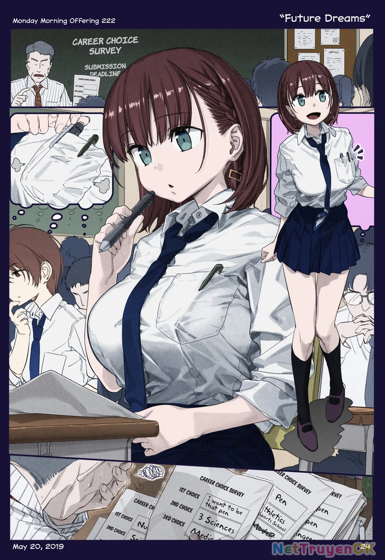 Tawawa on Monday - Art every Monday Chapter 301 - 400: Màu - Trang 2