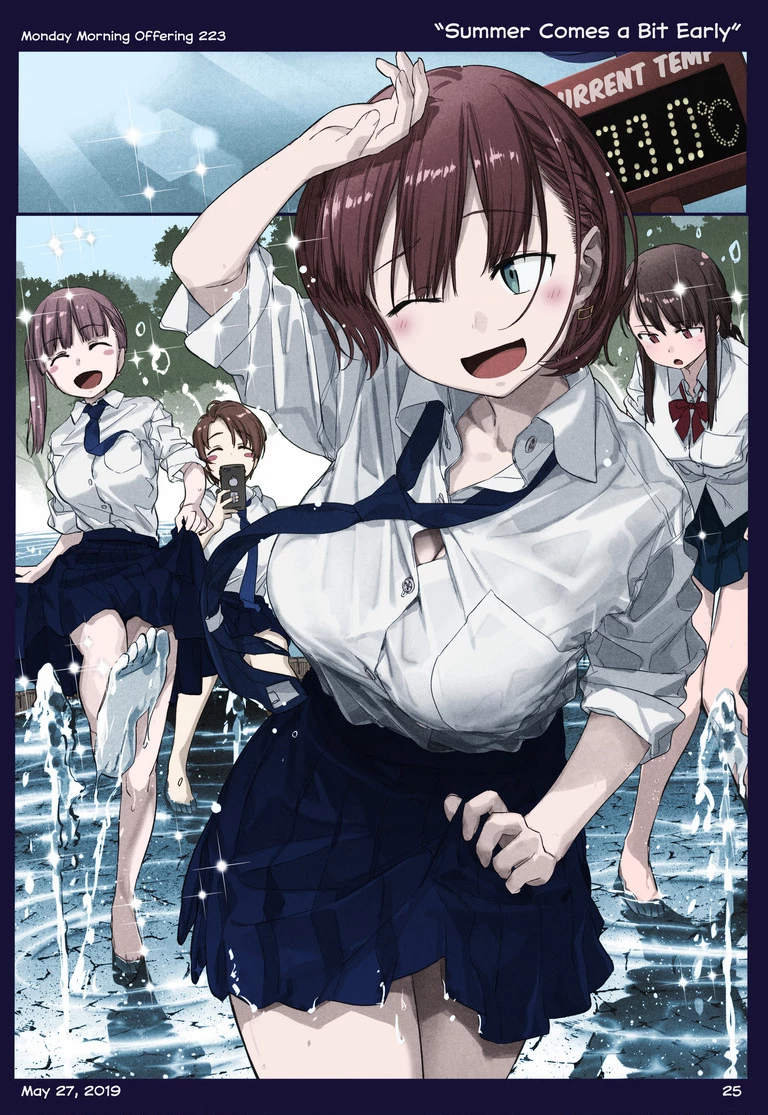 Tawawa on Monday - Art every Monday Chapter 301 - 400: Màu - Trang 2