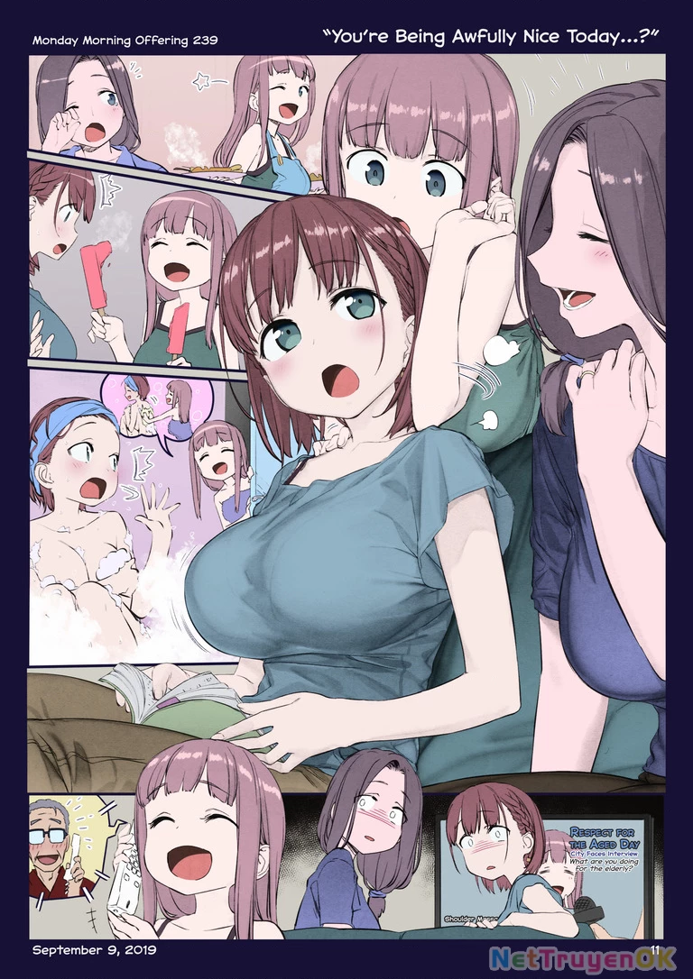 Tawawa on Monday - Art every Monday Chapter 301 - 400: Màu - Trang 2