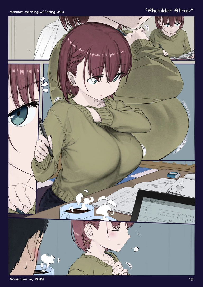 Tawawa on Monday - Art every Monday Chapter 301 - 400: Màu - Trang 2