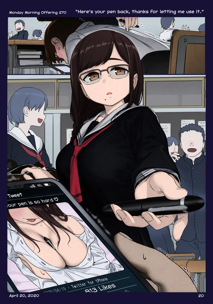 Tawawa on Monday - Art every Monday Chapter 301 - 400: Màu - Trang 2