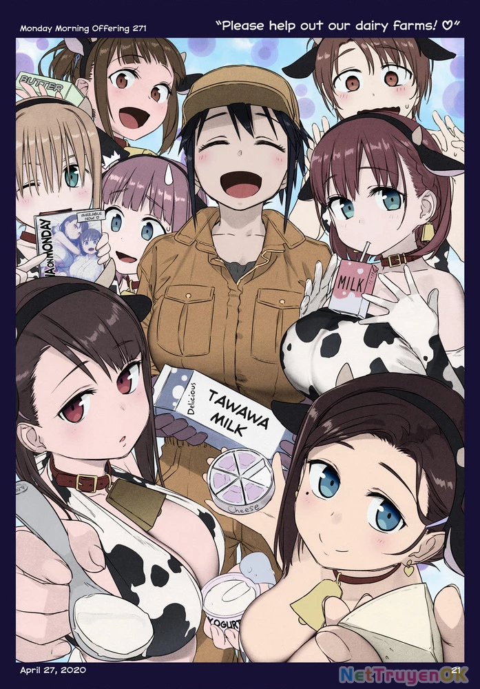 Tawawa on Monday - Art every Monday Chapter 301 - 400: Màu - Trang 2