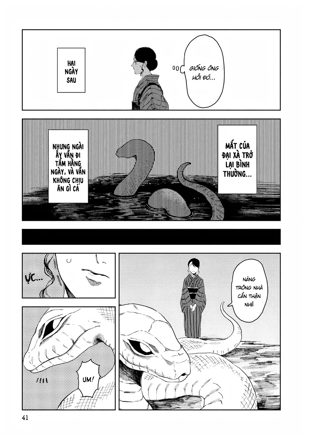 Đại xà tân nương Chapter 3 - Trang 2