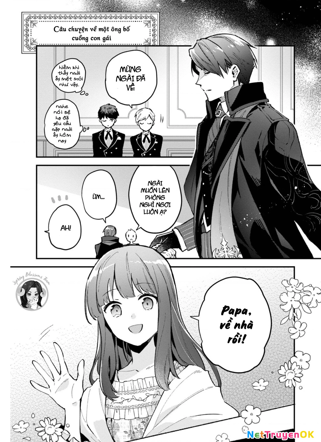 Akutou Ikka No Mana Musume, Tensei Saki Mo Otome Game No Gokudou Reijou Deshita. – Saijoukyuu Rank No Akuyaku-Sama, Sono Dekiai Wa Fuyou Desu! Chapter 4.5 - Trang 2