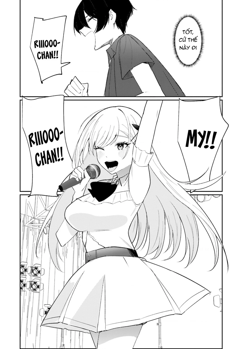 Chika Idol wo Kage de Sasaeru Ore-Kageyama Chapter 3 - Trang 2