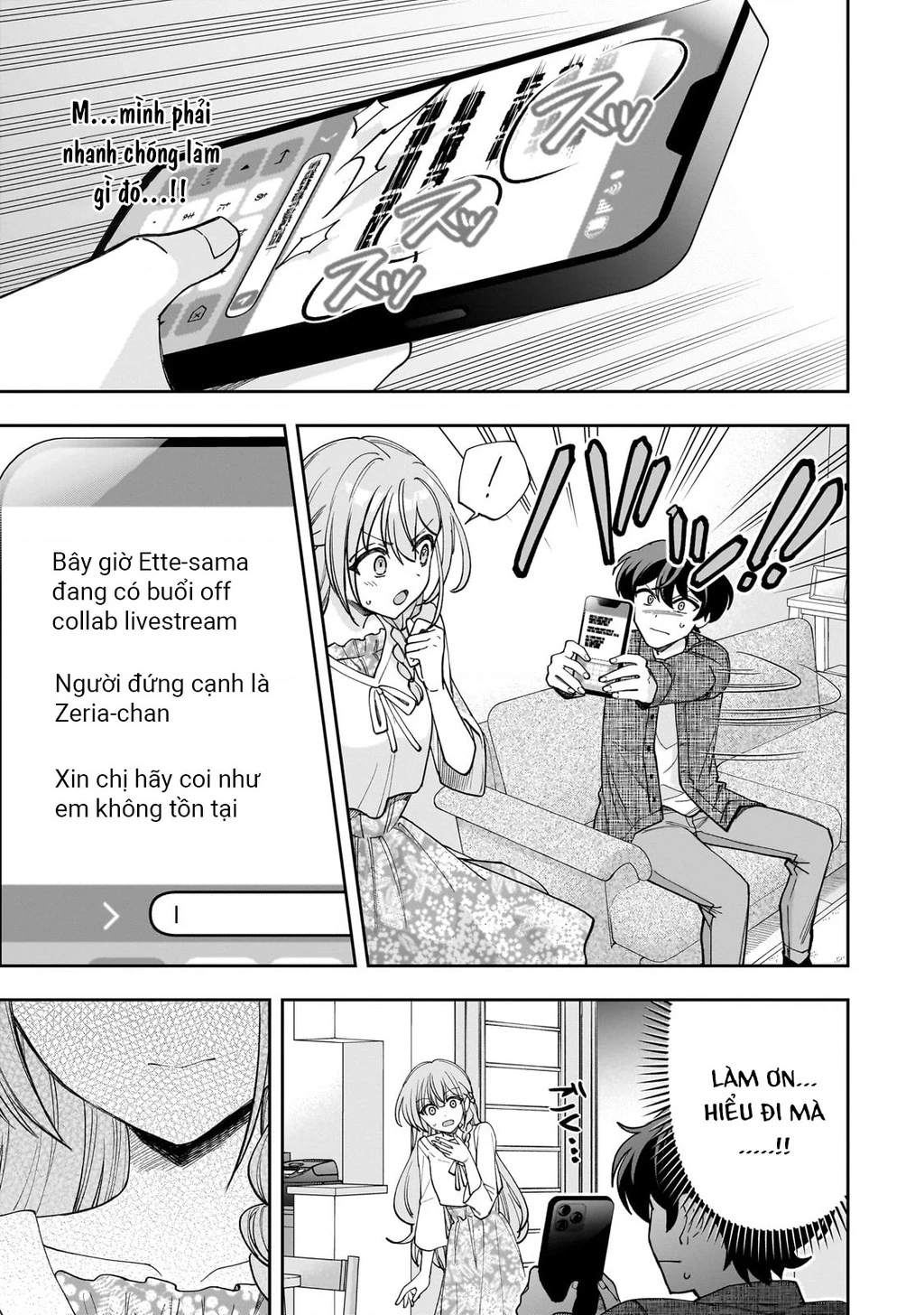 Net no "Oshi" to Real no "Oshi" ga Tonari ni Hikkoshite Kita Chapter 13 - Trang 2