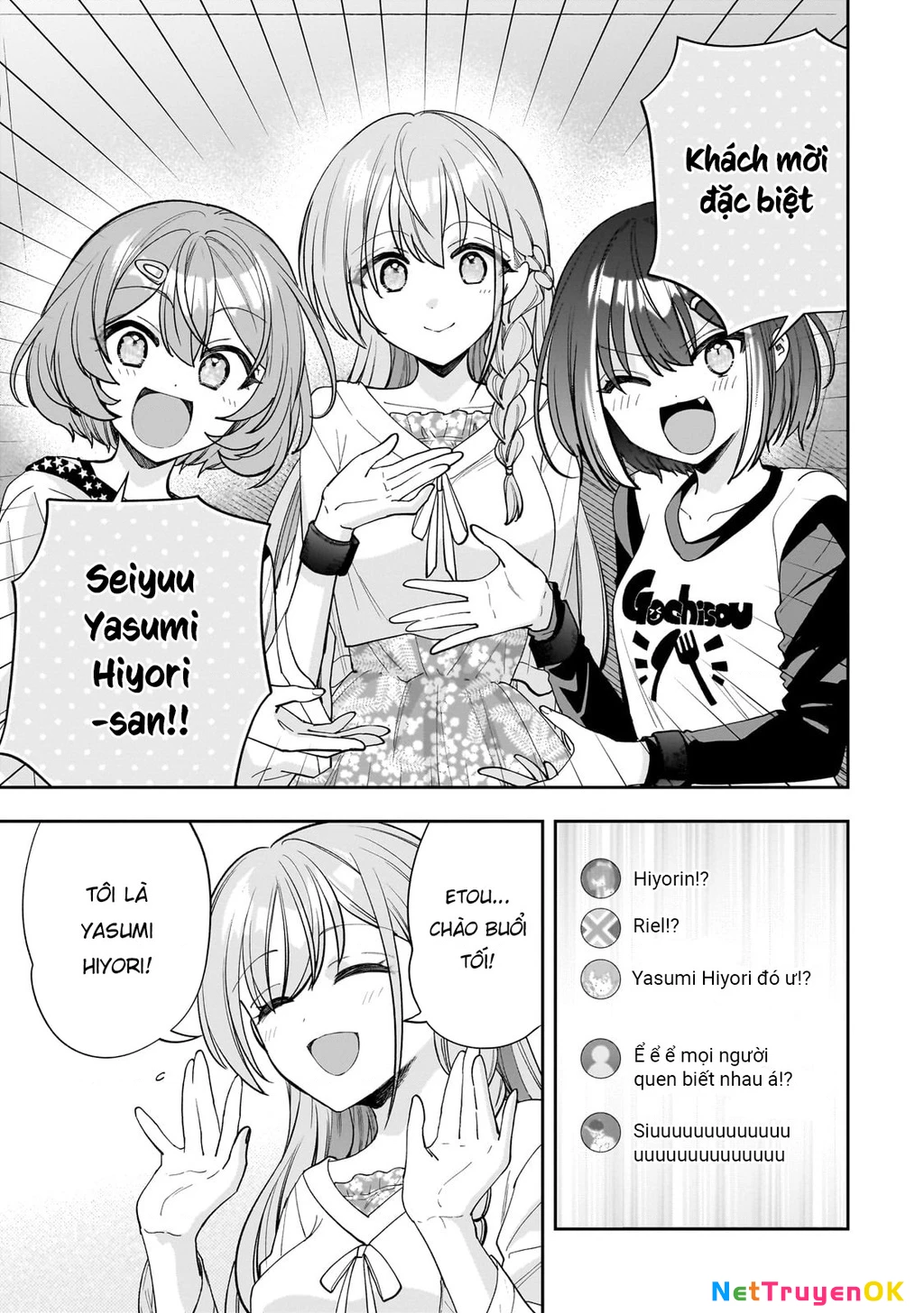 Net no "Oshi" to Real no "Oshi" ga Tonari ni Hikkoshite Kita Chapter 13 - Trang 2