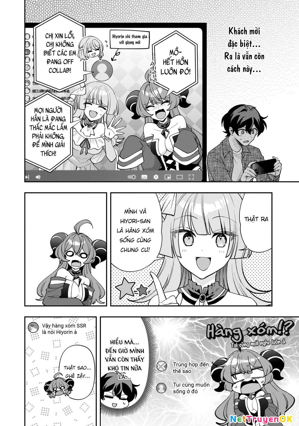 Net no "Oshi" to Real no "Oshi" ga Tonari ni Hikkoshite Kita Chapter 13 - Trang 2