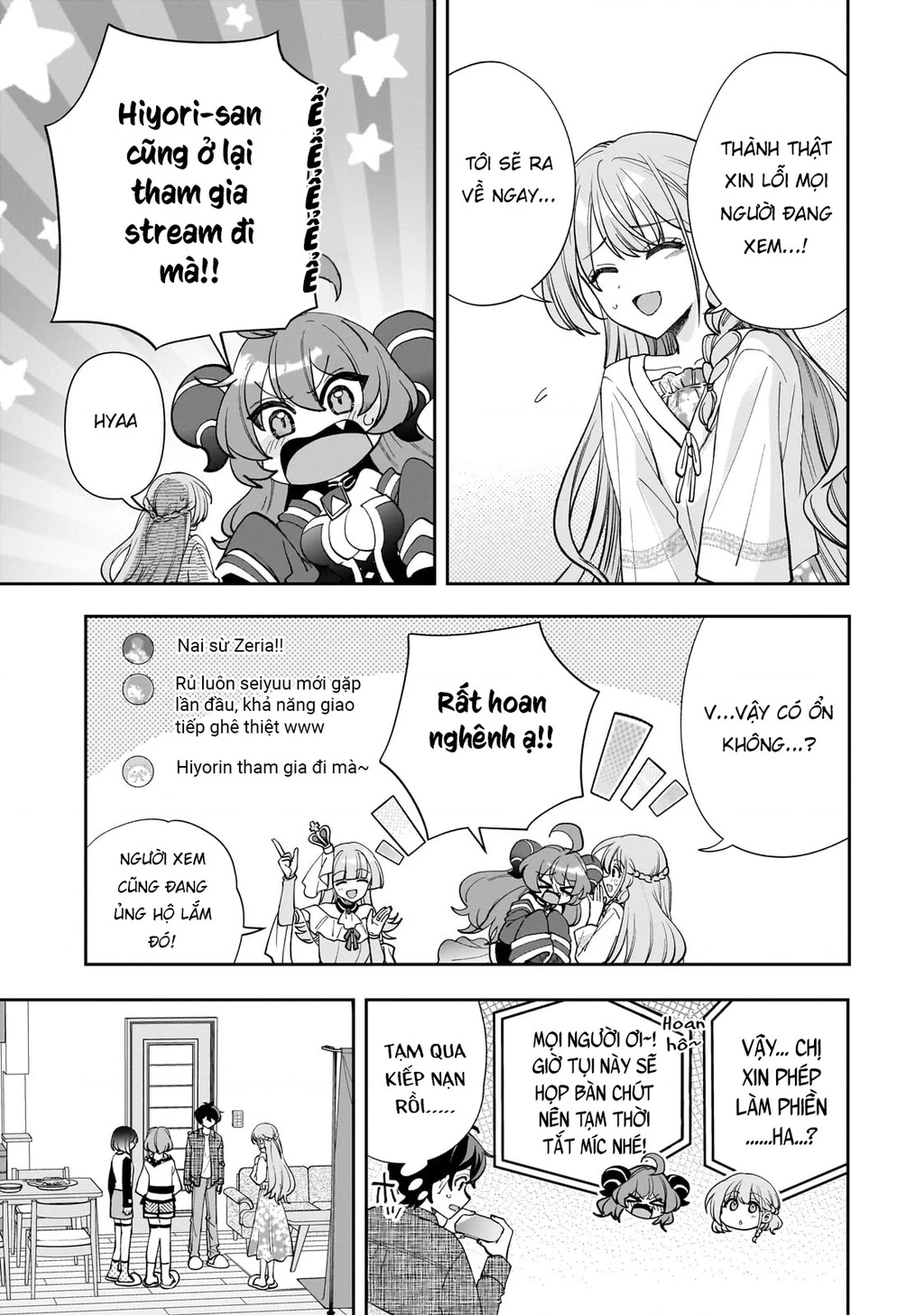 Net no "Oshi" to Real no "Oshi" ga Tonari ni Hikkoshite Kita Chapter 13 - Trang 2