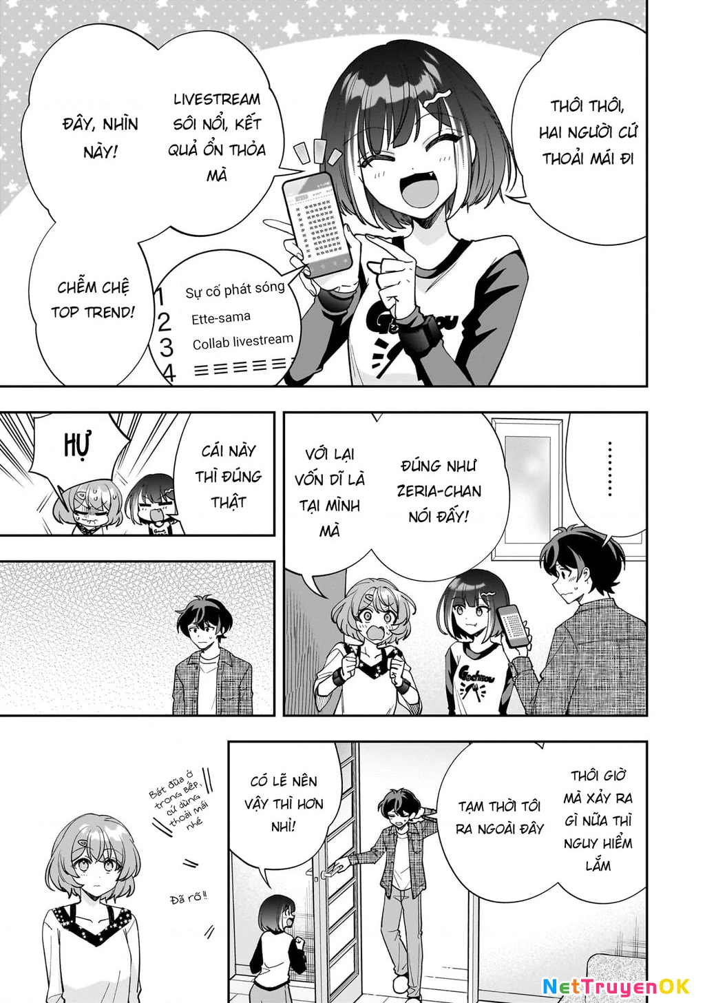 Net no "Oshi" to Real no "Oshi" ga Tonari ni Hikkoshite Kita Chapter 13 - Trang 2