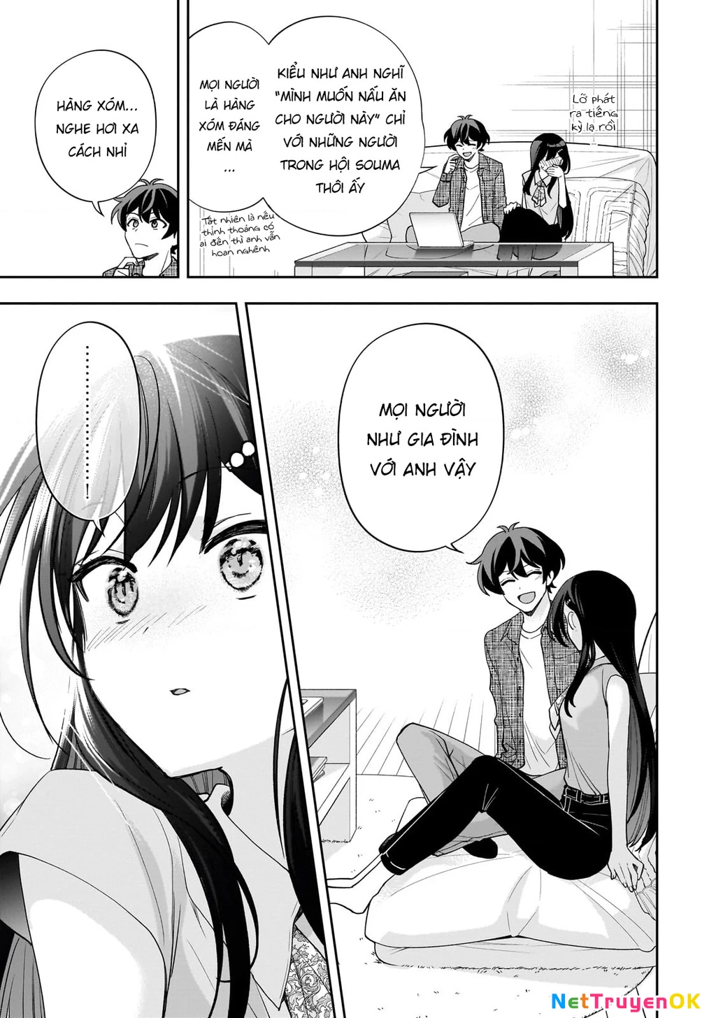 Net no "Oshi" to Real no "Oshi" ga Tonari ni Hikkoshite Kita Chapter 13 - Trang 2