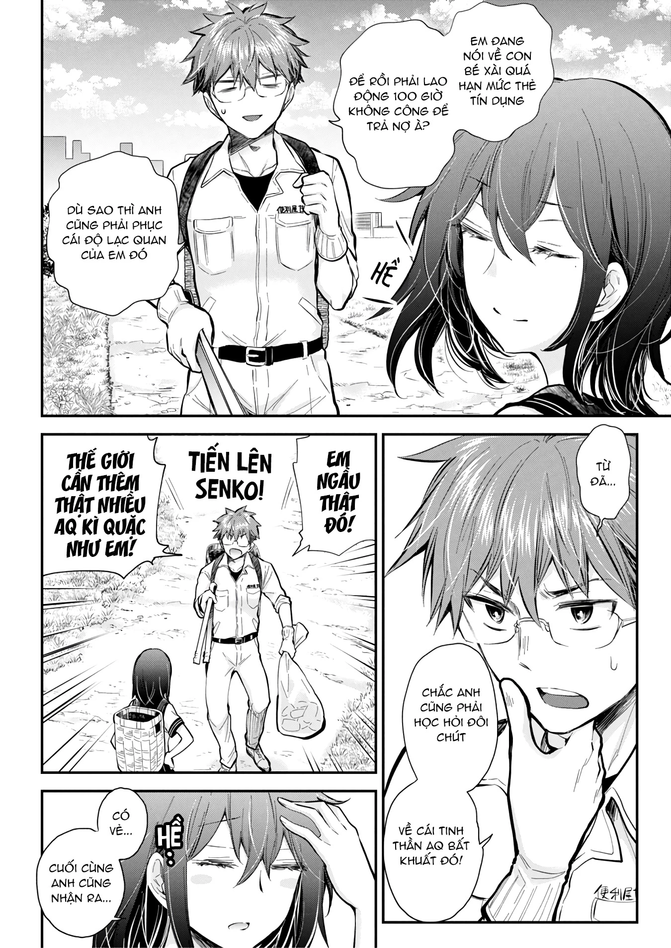 Henjo - Hen Na Joshi Kousei Amaguri Chiko Chapter 126 - Trang 3