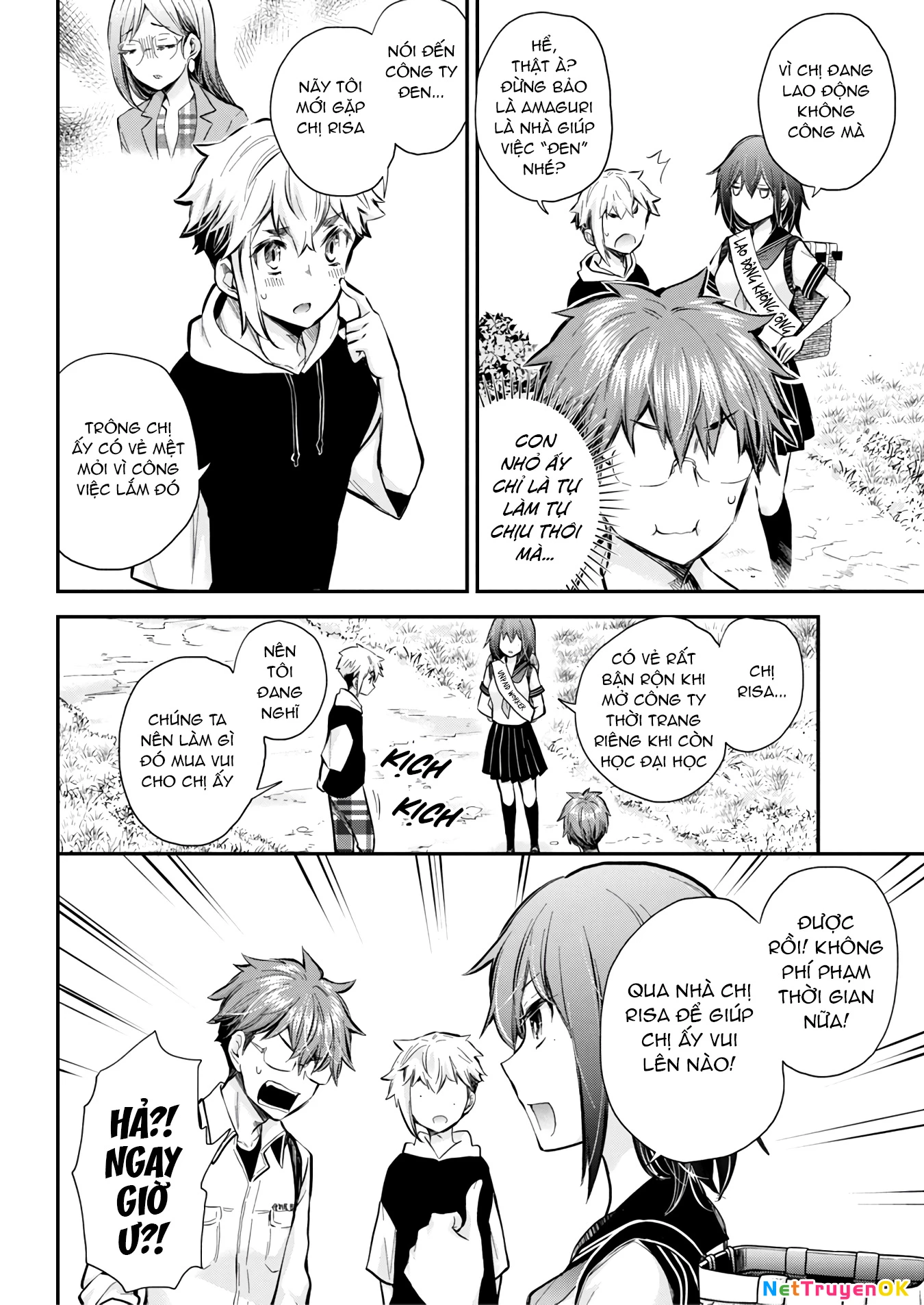 Henjo - Hen Na Joshi Kousei Amaguri Chiko Chapter 126 - Trang 3