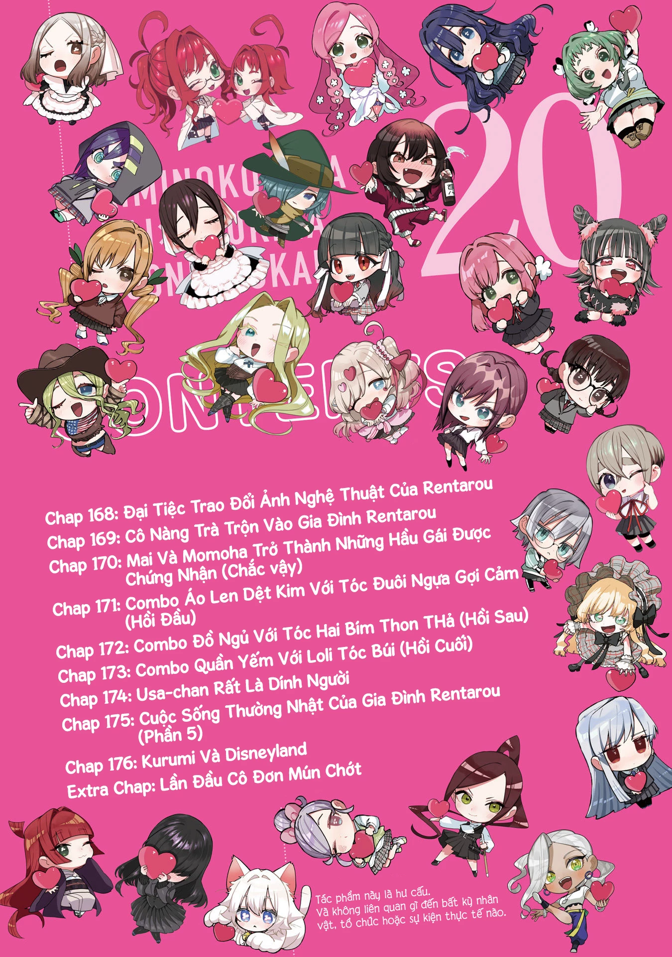 Kimi No Koto Ga Dai Dai Dai Dai Daisuki Na 100-Ri No Kanojo Chapter 176.5 - Trang 2