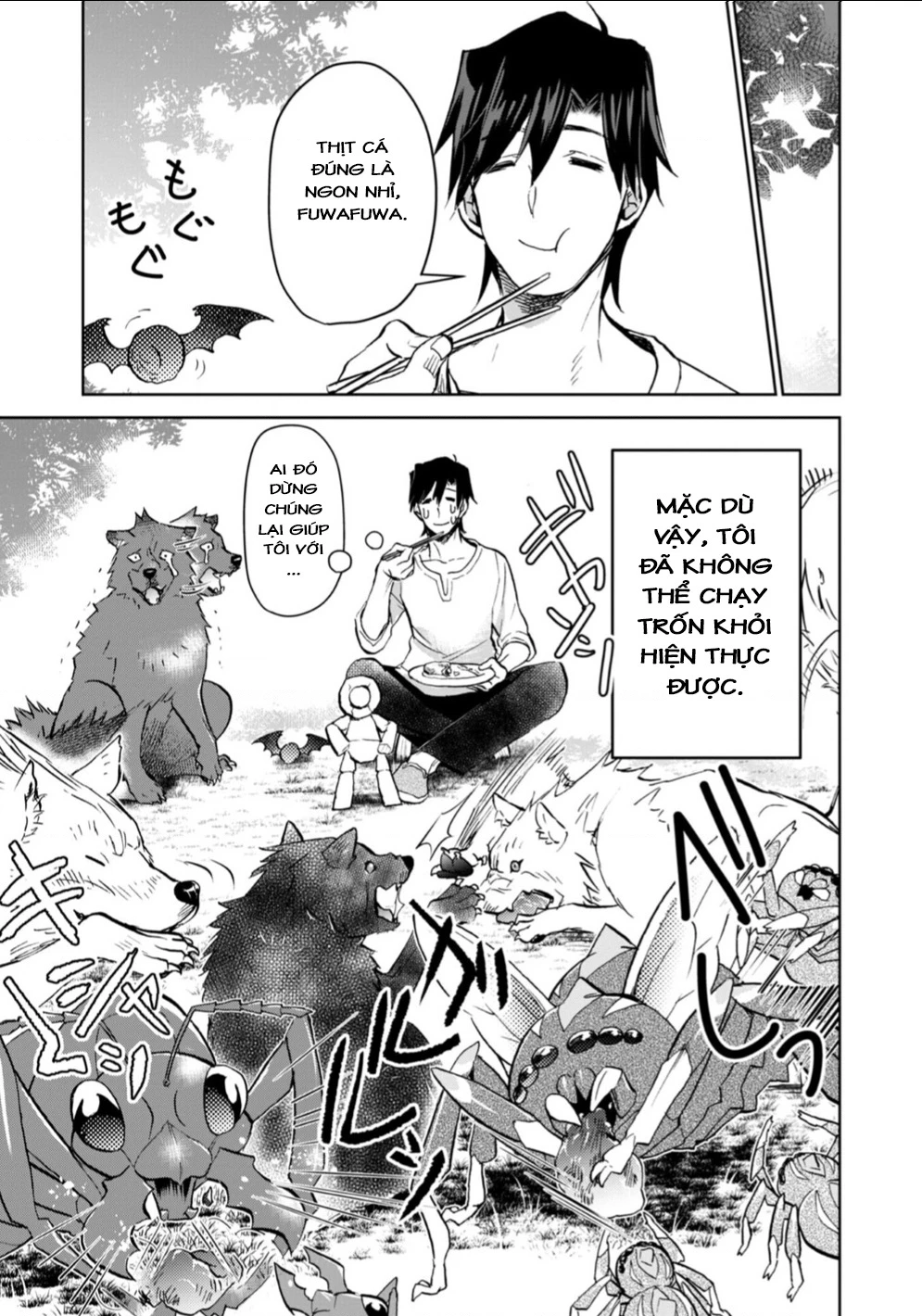 Isekai Ni Otosaretara... Jouka Wa Kihon! - Rơi Vào Dị Giới, Tôi Chủ Yếu Đi Thanh Tẩy! Chapter 15 - Trang 2