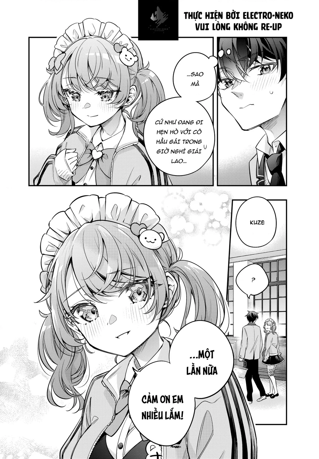 Arya-san bàn bên thi thoảng lại thả thính tôi bằng tiếng Nga Chapter 50 - Trang 3