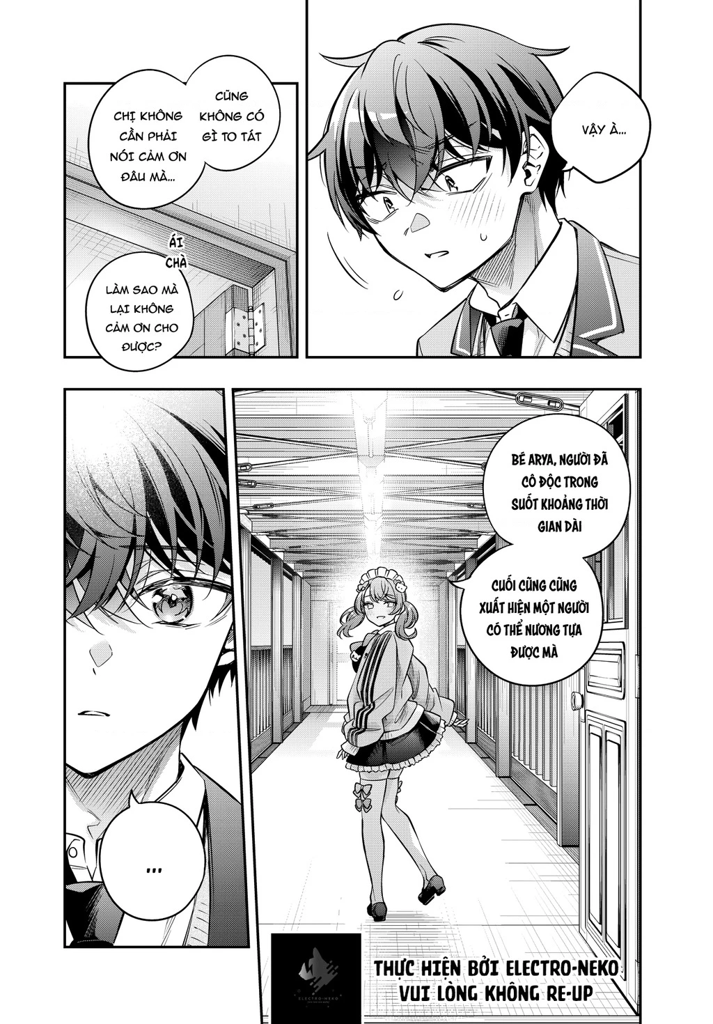 Arya-san bàn bên thi thoảng lại thả thính tôi bằng tiếng Nga Chapter 50 - Trang 3