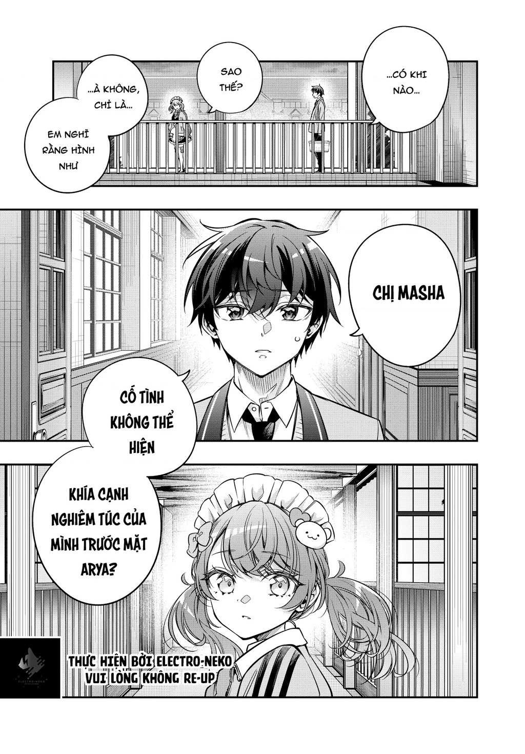 Arya-san bàn bên thi thoảng lại thả thính tôi bằng tiếng Nga Chapter 50 - Trang 3