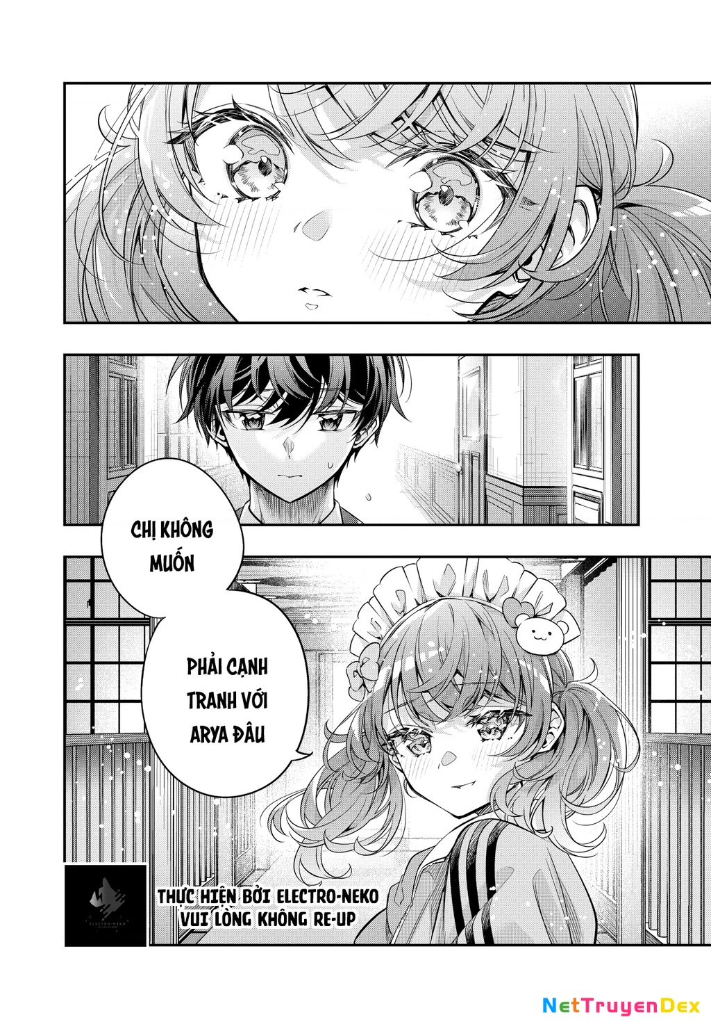 Arya-san bàn bên thi thoảng lại thả thính tôi bằng tiếng Nga Chapter 50 - Trang 3