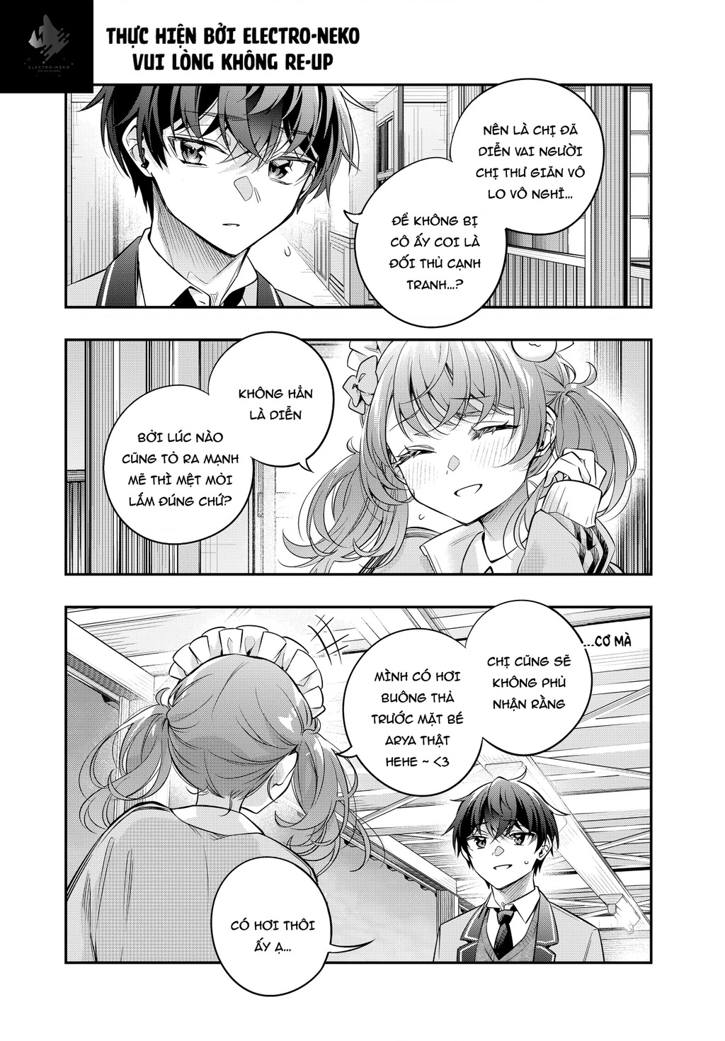 Arya-san bàn bên thi thoảng lại thả thính tôi bằng tiếng Nga Chapter 50 - Trang 3