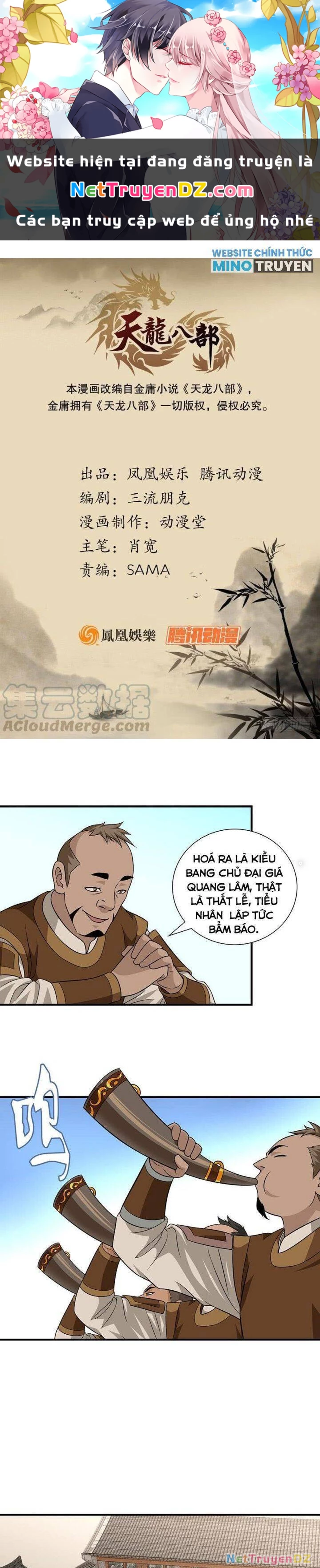 Thiên Long Bát Bộ Webtoon Chapter 107 - Next Chapter 108